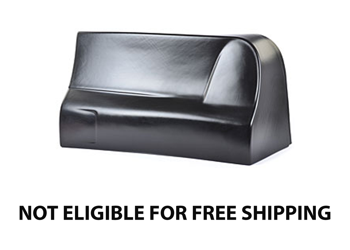 AR BODIES ABC Plastic Tail Right Side, Black Port City Race Cars