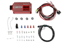 Load image into Gallery viewer, NEW MSD DIGITAL DIGITAL 6AL IGNITION CONTROL BOX WITH REV LIMITER,RED,520-540V,11,000 RPM RANGE,8&quot;L X 4&quot;W X 1.825&quot;H,COMPATIBLE WITH 4-6-8 CYLINDER
