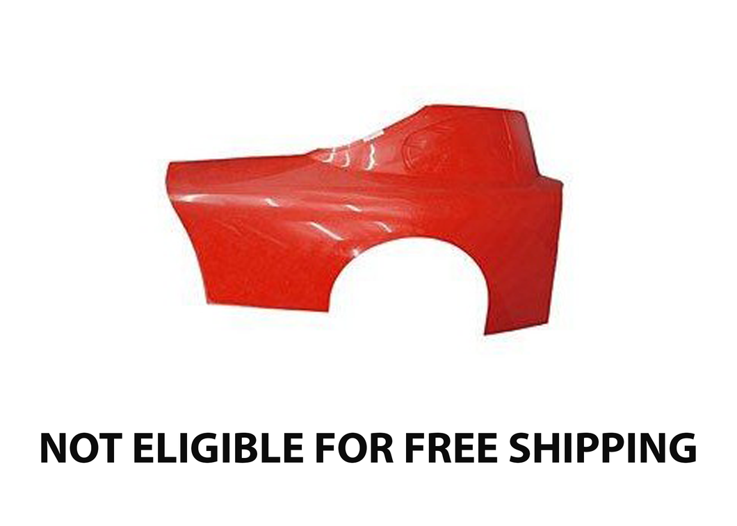 AR BODIES - ABC Composite Quarter Panel Flange Fit Right Side, Red