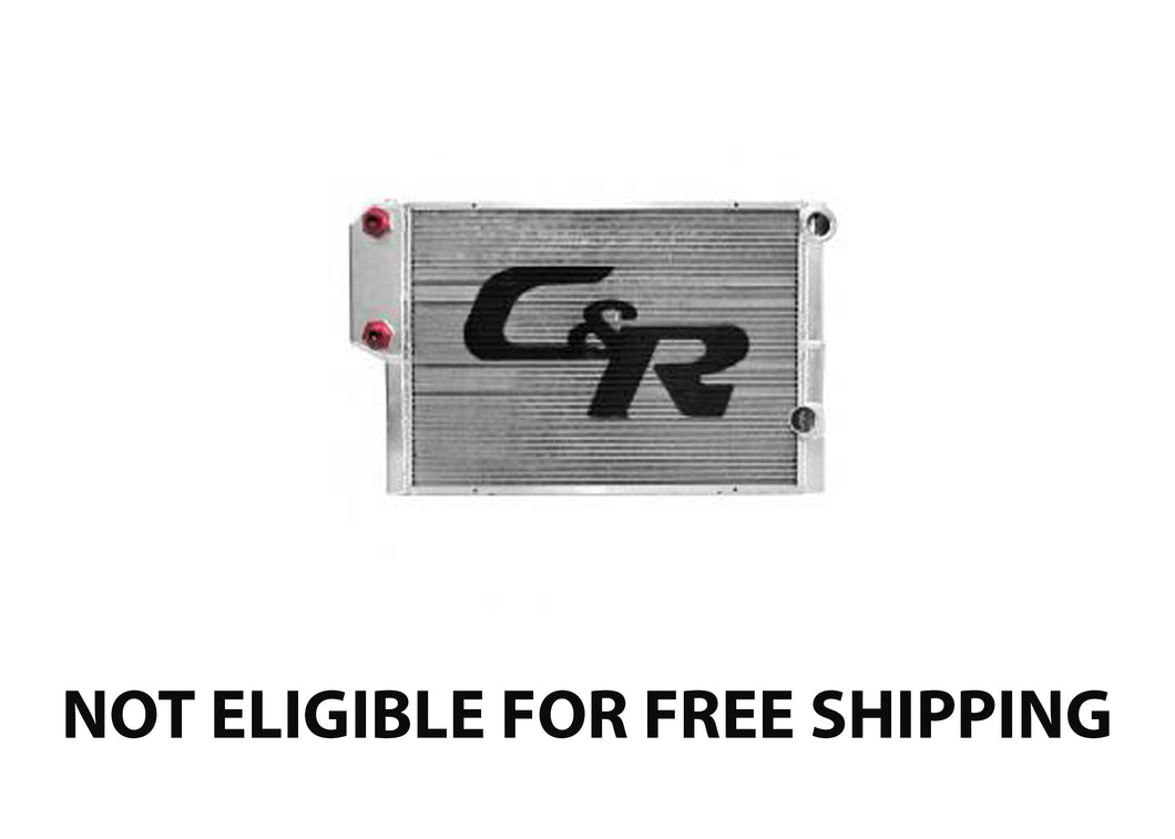Radiator Universal Heat Exchanger Closed 28'' x 19 inch 1-3/4'' High Outlet