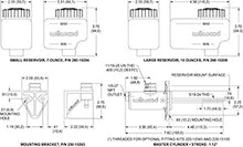 Load image into Gallery viewer, Wilwood 1” Compact Remote Flange Mount Master Cylinder Kit
