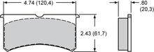 Load image into Gallery viewer, WILWOOD CALIPER,FSLI4,1.88/1.75,1.25 ROTOR,R/H ANO
