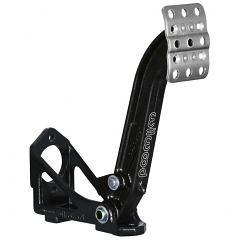 Wilwood PEDAL ASSEMBLY,6:1,SINGLE CLUTCH/BRAKE ALUMINUM BASE,FORGED PEDAL