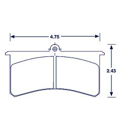 Superlite Brake Pads 11 Compound