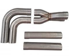 Pro Fabrication Stainless Steel X-Pipe Exhaust Kit